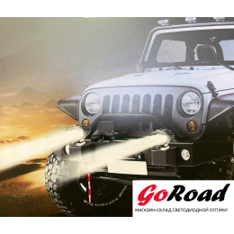 Светодиодные фары дополнительного света 116 Вт дальний/ближний (к-т)