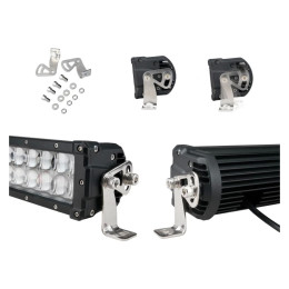 Светодиодная балка двухрядная с 4D линзами 144 Вт водительский свет (Osram)