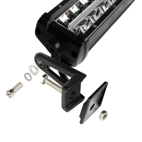 Светодиодная балка двухрядная с ДХО 120 Вт комбинированный свет (Osram)