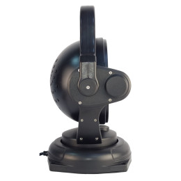 Светодиодный фароискатель черный с ПДУ 60 Вт 5-SS60LB