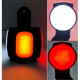 Светодиодный габаритный огонь для прицепа рожок левый