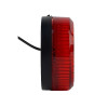 Светодиодный габаритный огонь для прицепа овальный  красный