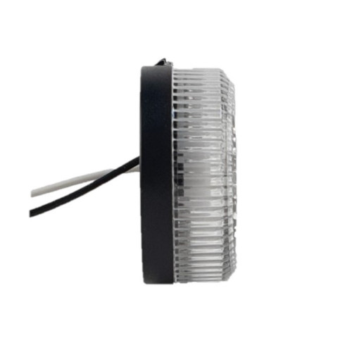 Светодиодный габаритный огонь для прицепа овальный белый 