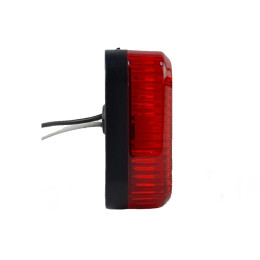 Светодиодный габаритный огонь для прицепа прямоугольный красный