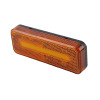 Светодиодный габаритный огонь для прицепа прямоугольный оранжевый