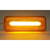 Светодиодный габаритный огонь для прицепа прямоугольный оранжевый