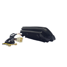 Светодиодные надфарники на Ниву черные (комплект)