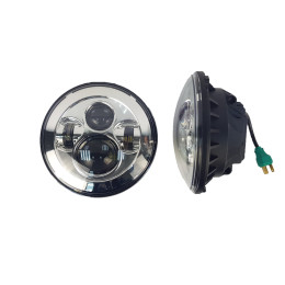 Светодиодные фары головного света 7 дюймов 80 Вт (комплект)