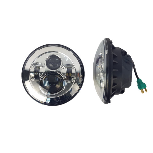 Светодиодные фары головного света 7 дюймов 80 Вт (комплект)