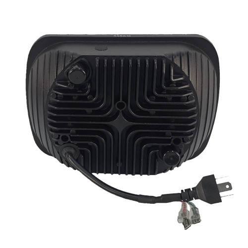 Светодиодные фары головного света 110 Вт (Комплект) с ДХО