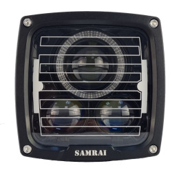 Светодиодные фары головного света для спецтехники 254 Вт с обогревом (Комплект)