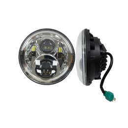 Светодиодные фары головного света 7 дюймов 80 Вт (комплект)