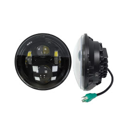 Светодиодные фары головного света 7 дюймов 140 Вт (комплект)