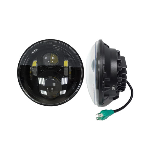 Светодиодные фары головного света 7 дюймов 140 Вт (комплект)