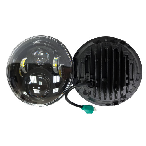 Светодиодные фары головного света 7 дюймов 140 Вт (комплект)