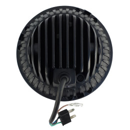 Светодиодные фары головного света с ДХО 7 дюймов 150 Ватт (комплект)