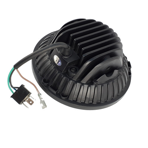 Светодиодные фары головного света с ДХО 7 дюймов 150 Ватт (комплект)