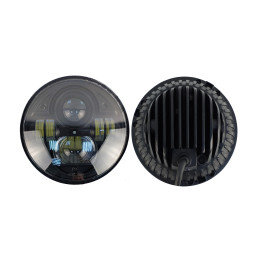 Светодиодные фары головного света с ДХО 7 дюймов 150 Ватт (комплект)