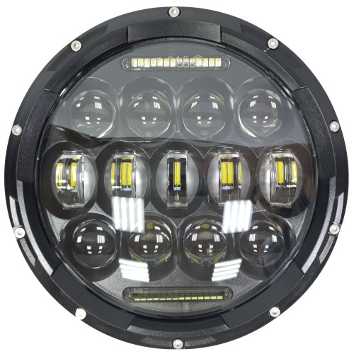 Светодиодные фары головного света с ДХО 7 дюймов 150 Вт (комплект) 