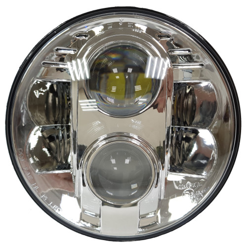 Светодиодные фары головного света с ДХО 7 дюймов 160 Ватт (комплект)