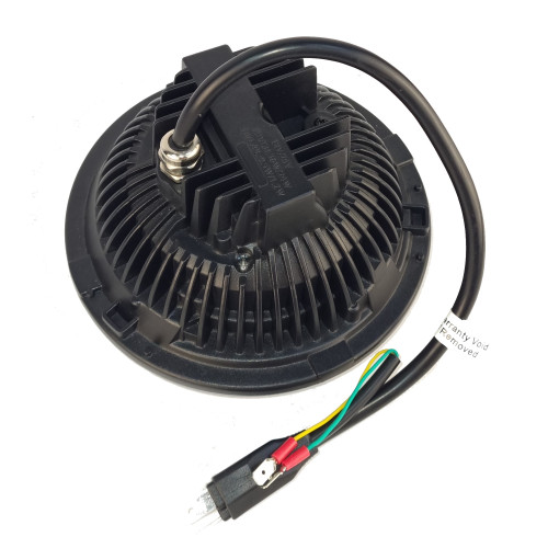 Светодиодные фары головного света 7 дюймов черные 90 Вт с ДХО (комплект) 1690B