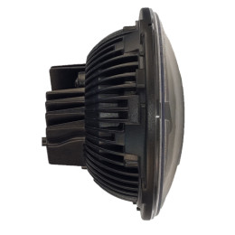 Светодиодные фары головного света 7 дюймов черные 90 Вт с ДХО (комплект) 1690B