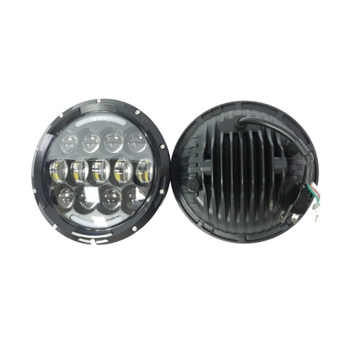 Светодиодные фары головного света с ДХО и поворотниками 7 дюймов 210 Вт (комплект)