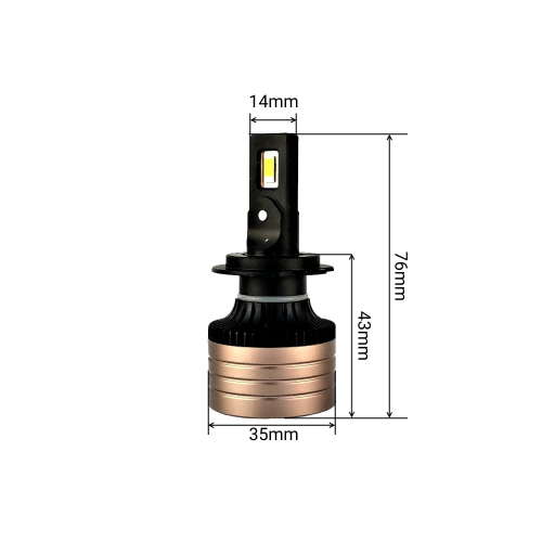 Светодиодные лампы 65W A12-H7