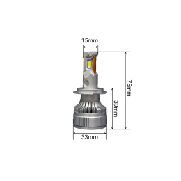 Светодиодные лампы 65W A14-H7