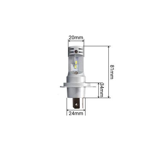 Светодиодные лампы AE-H4 (комплект 2шт)