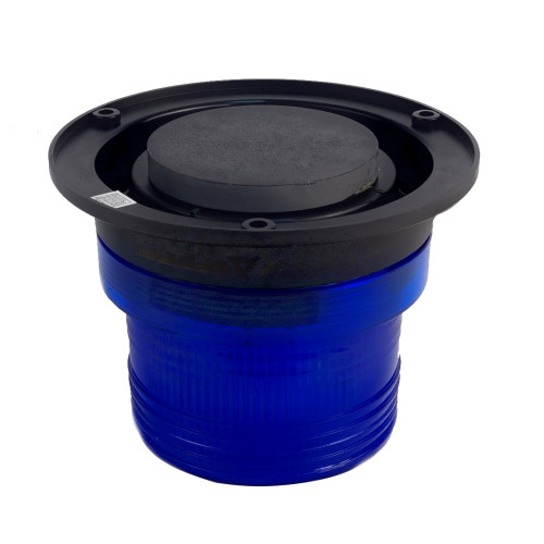 Маяк проблесковый синий светодиодный на магните SR-012-1B