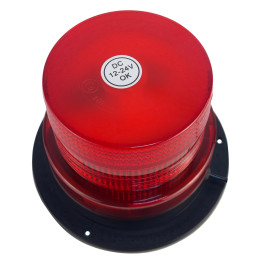 Маяк проблесковый красный светодиодный на магните SR-012-1R