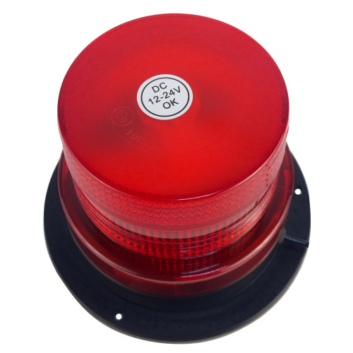 Маяк проблесковый красный светодиодный на магните SR-012-1R