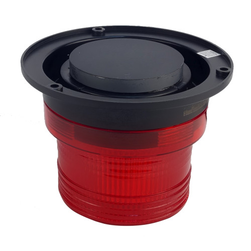 Маяк проблесковый красный светодиодный на магните SR-012-1R
