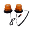 Маяк проблесковый оранжевый светодиодный на магните SR-012-1A (комплект 2шт)