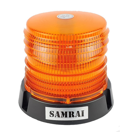 Маяк проблесковый оранжевый светодиодный на магните SR-016-22A