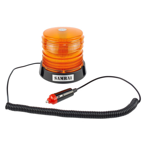 Маяк проблесковый оранжевый светодиодный на магните SR-016-22A