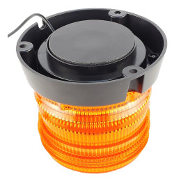 Маяк проблесковый оранжевый светодиодный на магните SR-016-22A