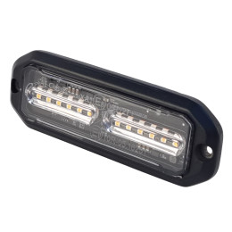 Светодиодная фара вспышка оранжевая 01S