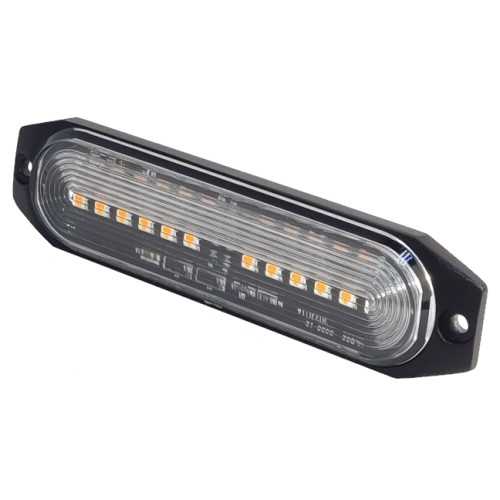 Светодиодная фара вспышка оранжевая 02S