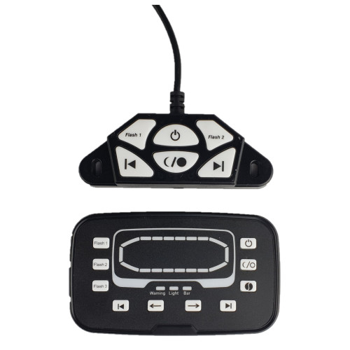 Балка проблесковая оранжевая светодиодная двухсторонняя SR-306W-64 (EMC)