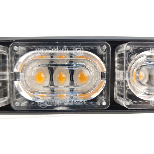 Балка проблесковая оранжевая светодиодная двухсторонняя SR-23-16S