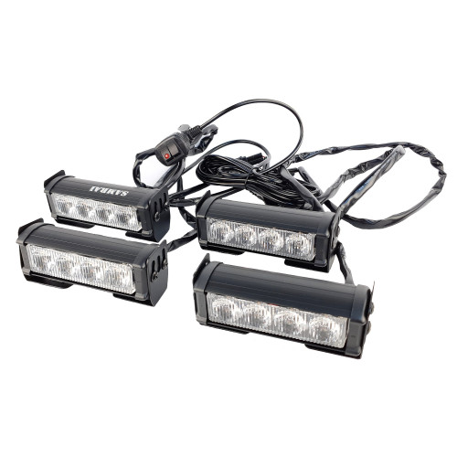 Фары-вспышки оранжевые светодиодные SR-24-4A комплект 4шт