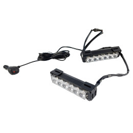 Фары-вспышки оранжевые светодиодные SR-26-2A-2B комплект 2шт