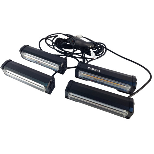 Светодиодные фары вспышки 4 блока COB  26-2C-4B