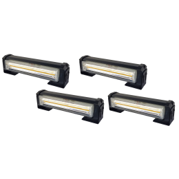 Светодиодные фары вспышки 4 блока COB  26-2C-4B