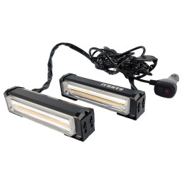 Фары-вспышки оранжевые светодиодные SR-26-2C-2B комплект 2шт