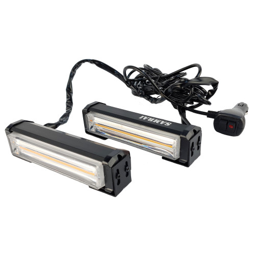 Фары-вспышки оранжевые светодиодные SR-26-2C-2B комплект 2шт