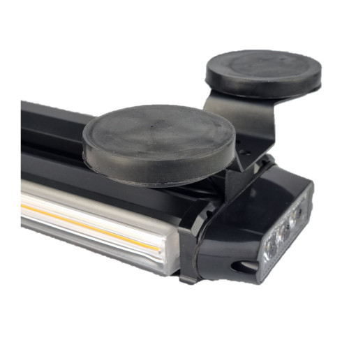 Балка проблесковая оранжевая светодиодная четырехсторонняя SR-26X-10COB