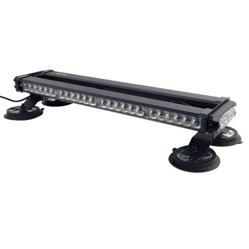 Балка проблесковая оранжевая светодиодная четырехсторонняя 28X-4L slim